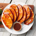 Boneless Pork Loin Chop in Honey Chipotle Sauce