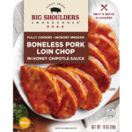 Boneless Pork Loin Chop in Honey Chipotle Sauce